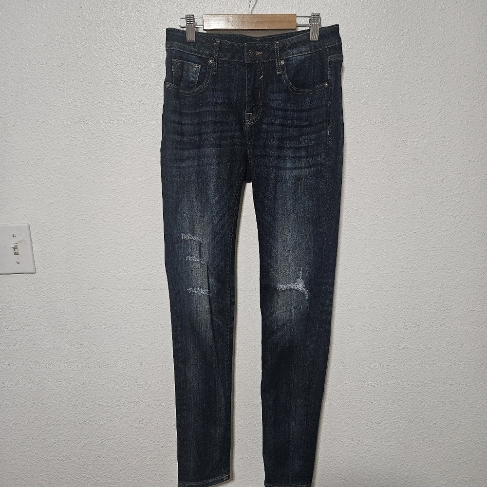 Vigoss jagger skinny distressed jeans size 26